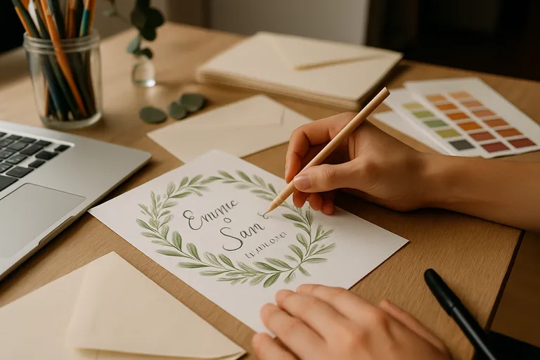 Eigen trouwkaart ontwerpen: hoe pak je dat aan?